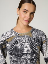 Bild von Strickpullover mit Muster