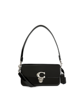 Image sur Sac à bandoulière cuir vernis STUDIO BAGUETTE