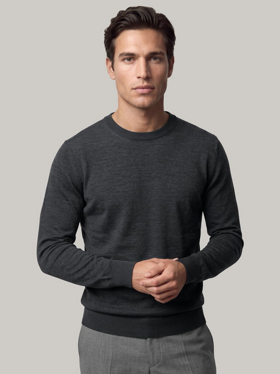 Bild von Langarmshirt aus Baumwolle