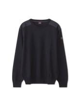 Bild von Strickpullover mit Patches