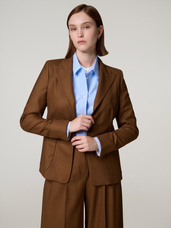 Bild von Blazer mit Seide