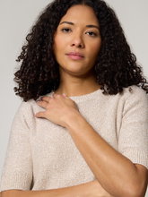 Image sur Pull en maille avec paillettes