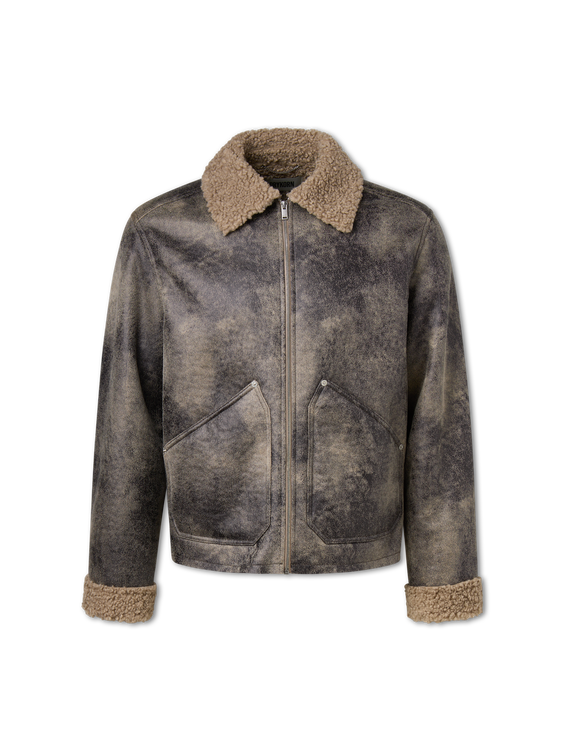 Bild von Jacke aus Kunstleder LERON