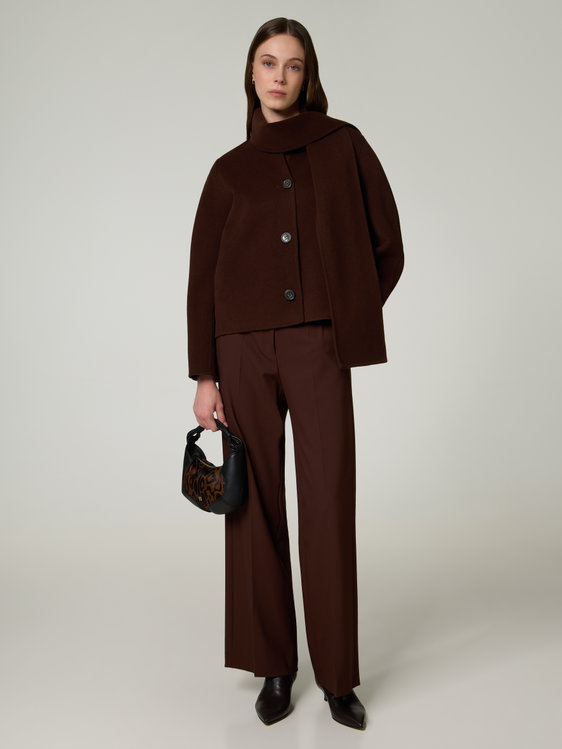 Image sur Wideleg-Pants mit Bundfalten