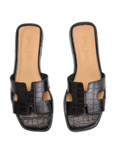 Image sur Sandales en croco