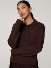 Image sur Pull polo avec cachemire