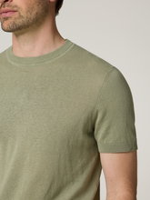 Bild von Strickshirt mit Leinen