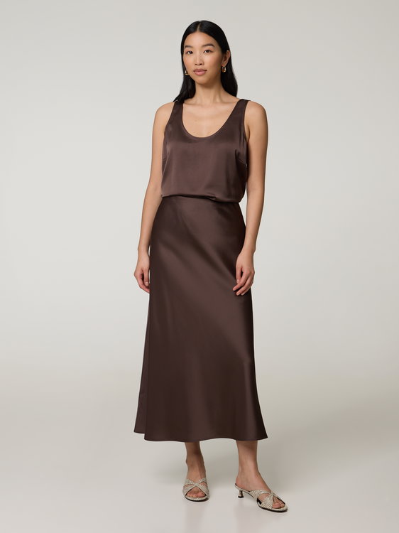 Bild von JUPE SATIN UNI