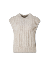 Image sur Pull sans manches en laine ANASTASIA