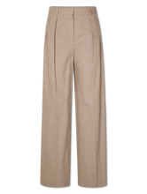 Bild von Bundfaltenhose mit Nadelstreifen