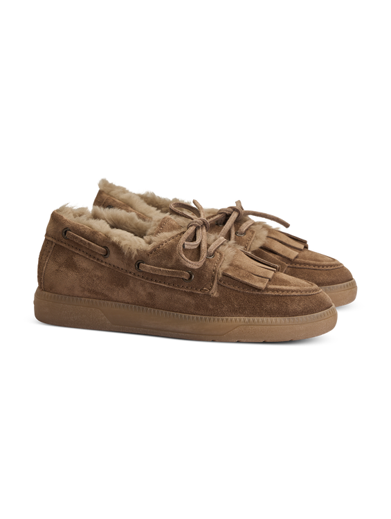 Bild von Bootsschuhe aus Lammfell POP