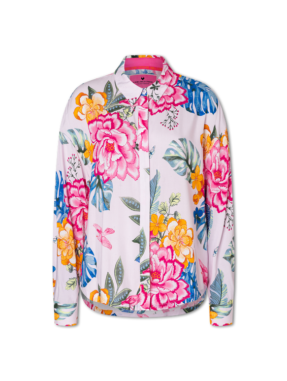 Image sur Chemisier à imprimé floral