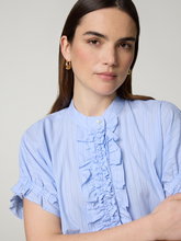 Bild von Kurzarmbluse aus Baumwolle