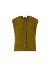 Bild von Strickgilet aus Bouclé