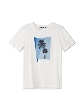 Bild von T-Shirt mit Palmen-Print