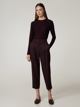Image sur Pantalon à pinces en laine vierge