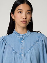 Image sur Chemisier en denim LOUISE