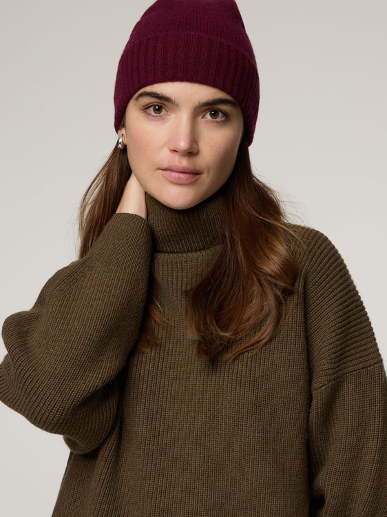 Bild von Mütze mit Kaschmir