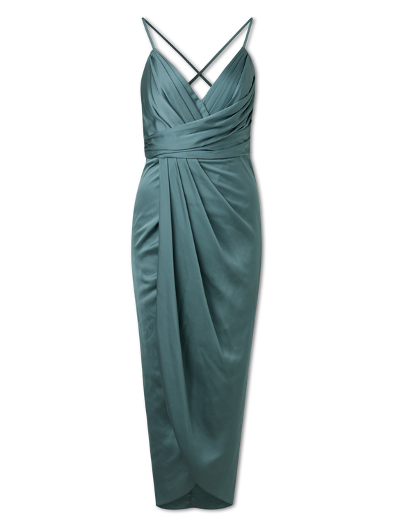 Image sur Robe de cocktail en satin