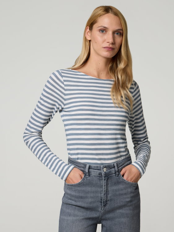 Bild von Langarmshirt aus Baumwolle