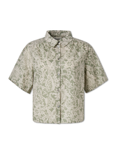 Image sur Chemisier à manches courtes en coton