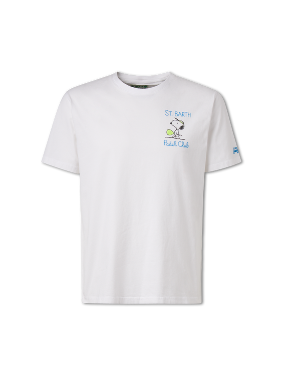Image sur T-shirt SNOOPY PADEL CLUB
