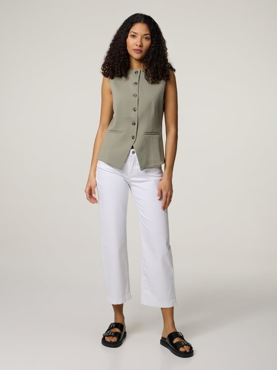 Bild von Culotte aus Denim