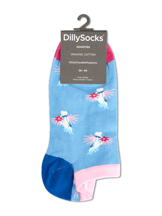 Image sur Chaussettes TROPICAL BIRD OF PARADIS