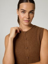 Bild von Strickgilet mit Alpaka