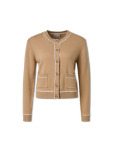 Bild von Strickjacke mit Kaschmir