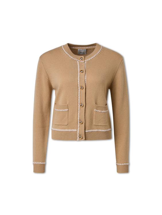 Bild von Strickjacke mit Kaschmir