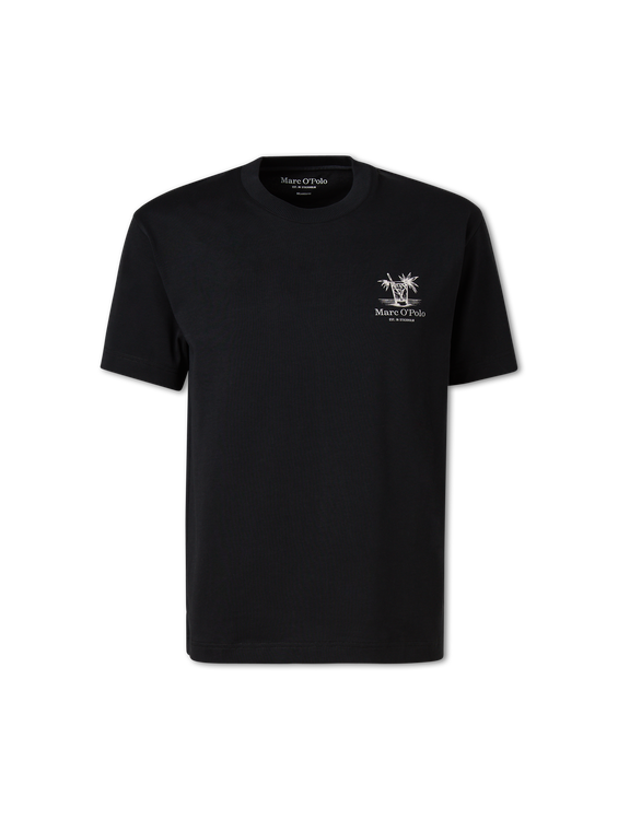 Image sur T-shirt avec imprimé dans le dos