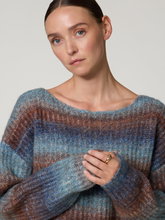 Image sur Pull à dégradé de couleurs