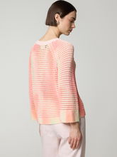 Image sur Pull en maille ajourée