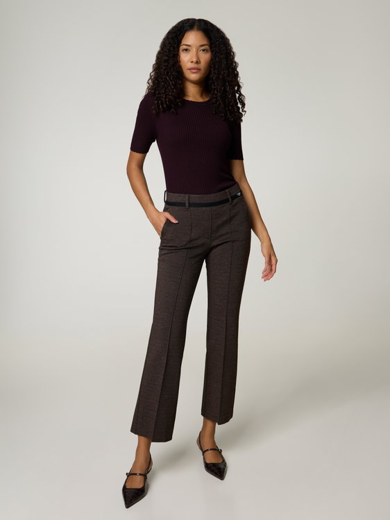 Image sur Pantalon FRANCOISE CROPPED