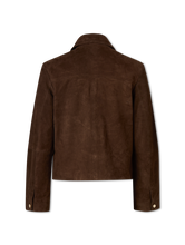 Bild von Lederjacke aus Veloursleder