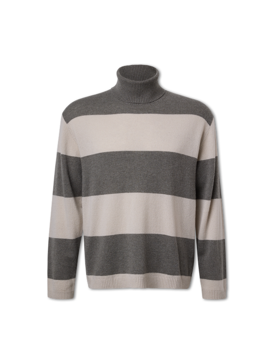 Image sur Pull à col roulé en cachemire