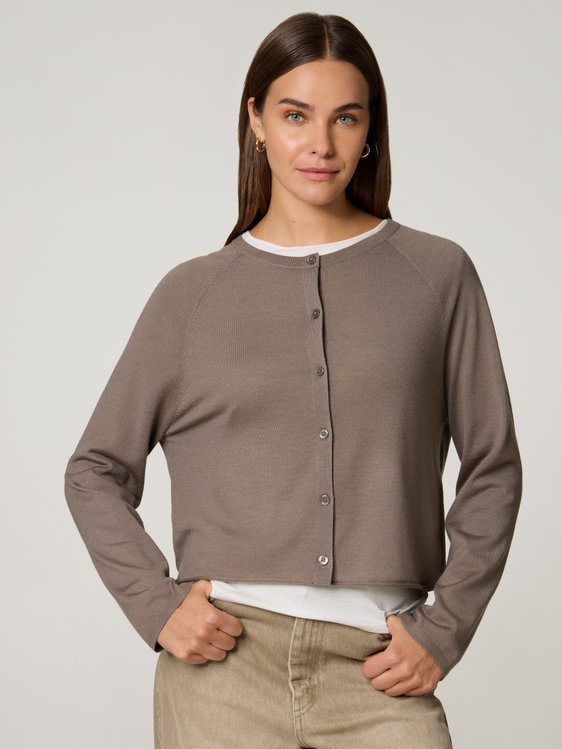 Image sur Cardigan en laine vierge