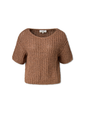 Bild von Kurzarmpullover aus Strick