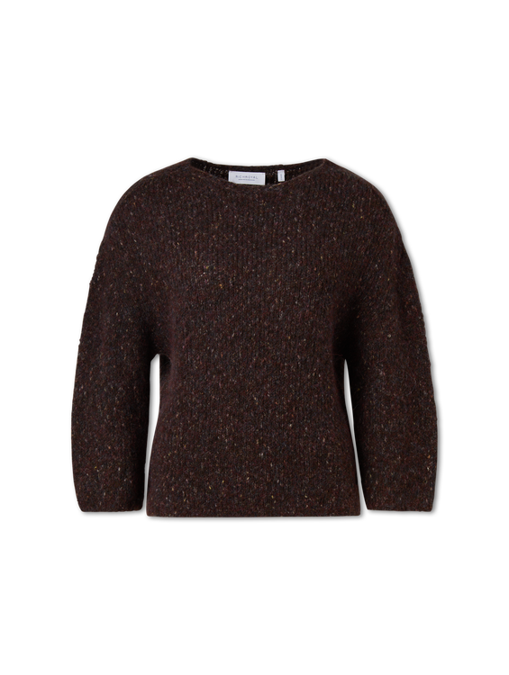 Bild von Strickpullover mit Alpaka