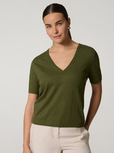 Image sur Pull en maille avec du lin