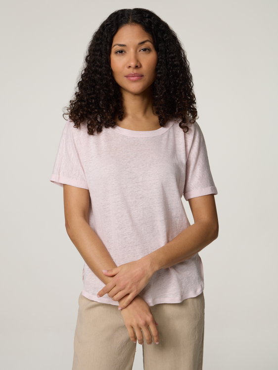 Bild von T-Shirt aus Leinen