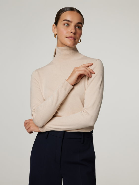Image sur Pull en soie KIKU