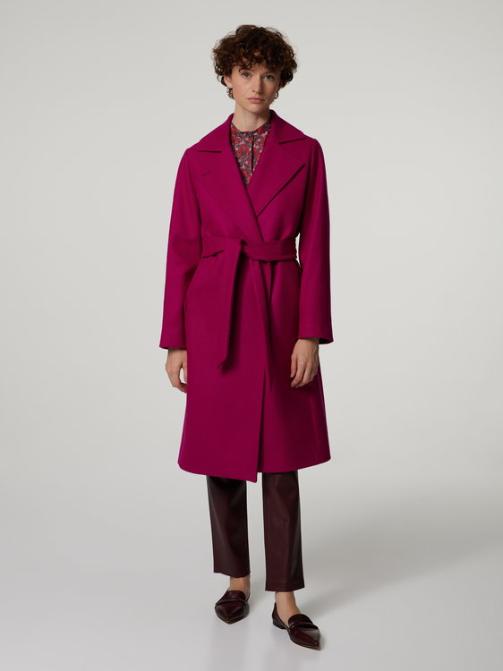 Bild von Mantel mit Schurwolle