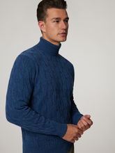 Image sur Pull en maille avec cachemire