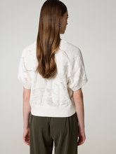 Bild von Kurzarmpullover aus Strick