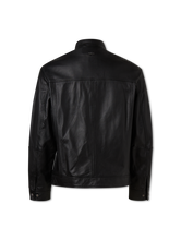 Image sur Veste en cuir coupe ajustée JOSLAY