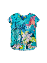 Bild von Bluse mit Blumenmuster