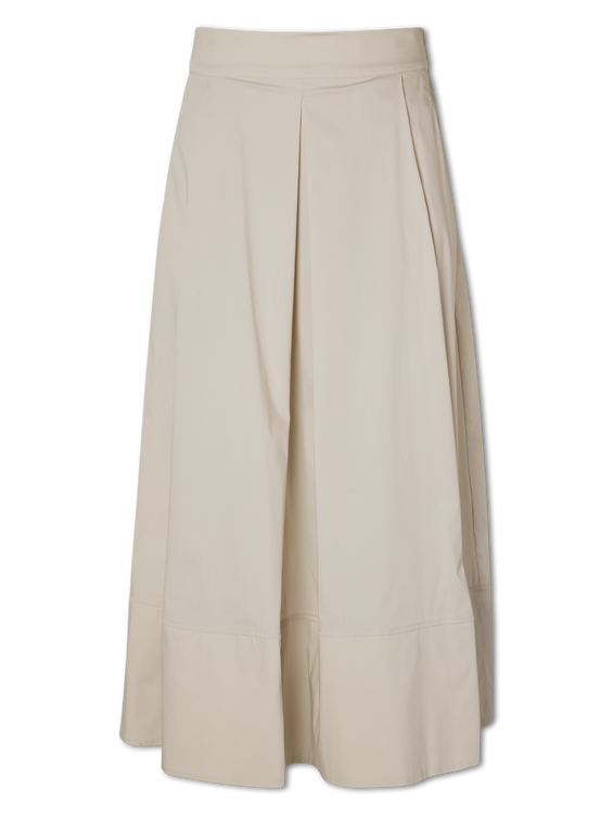 Bild von Midijupe mit Falten