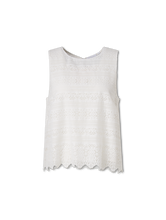 Image sur Top avec dentelle